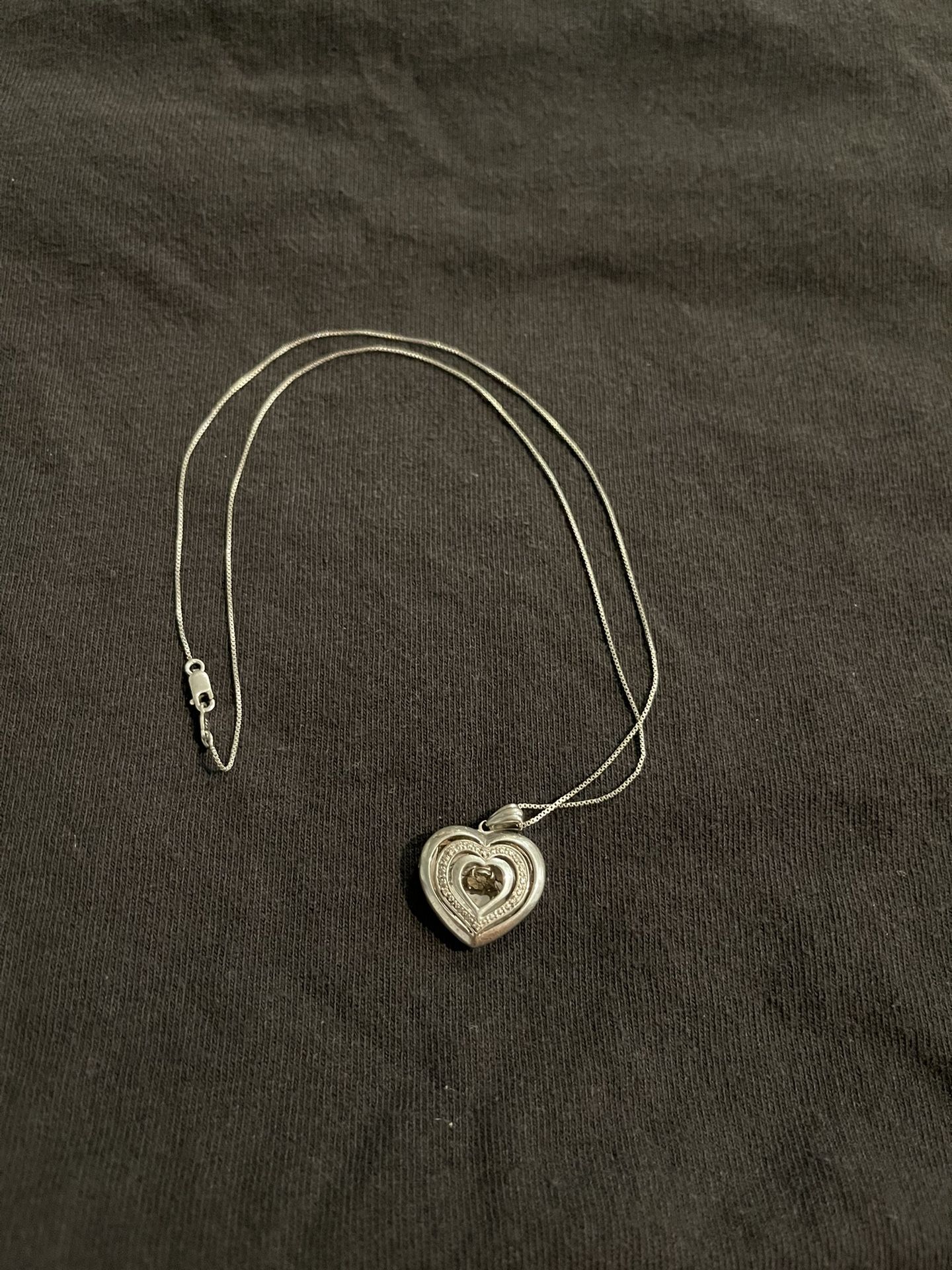 heart locket necklace