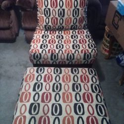 Chair And Ottoman 