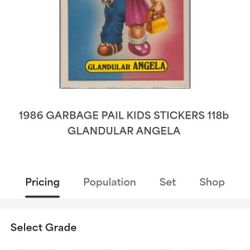 1986 Rare Garbage Pail Kids