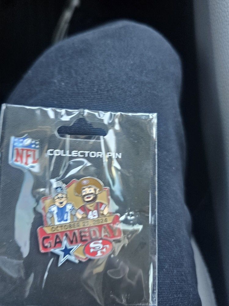 Pin Game Cowboys Vs 49ers