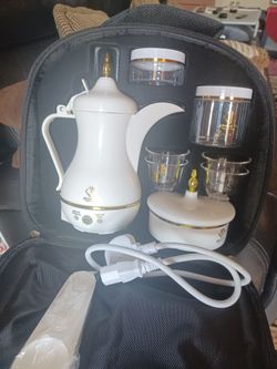 Portable Electric Coffee Maker for travel.