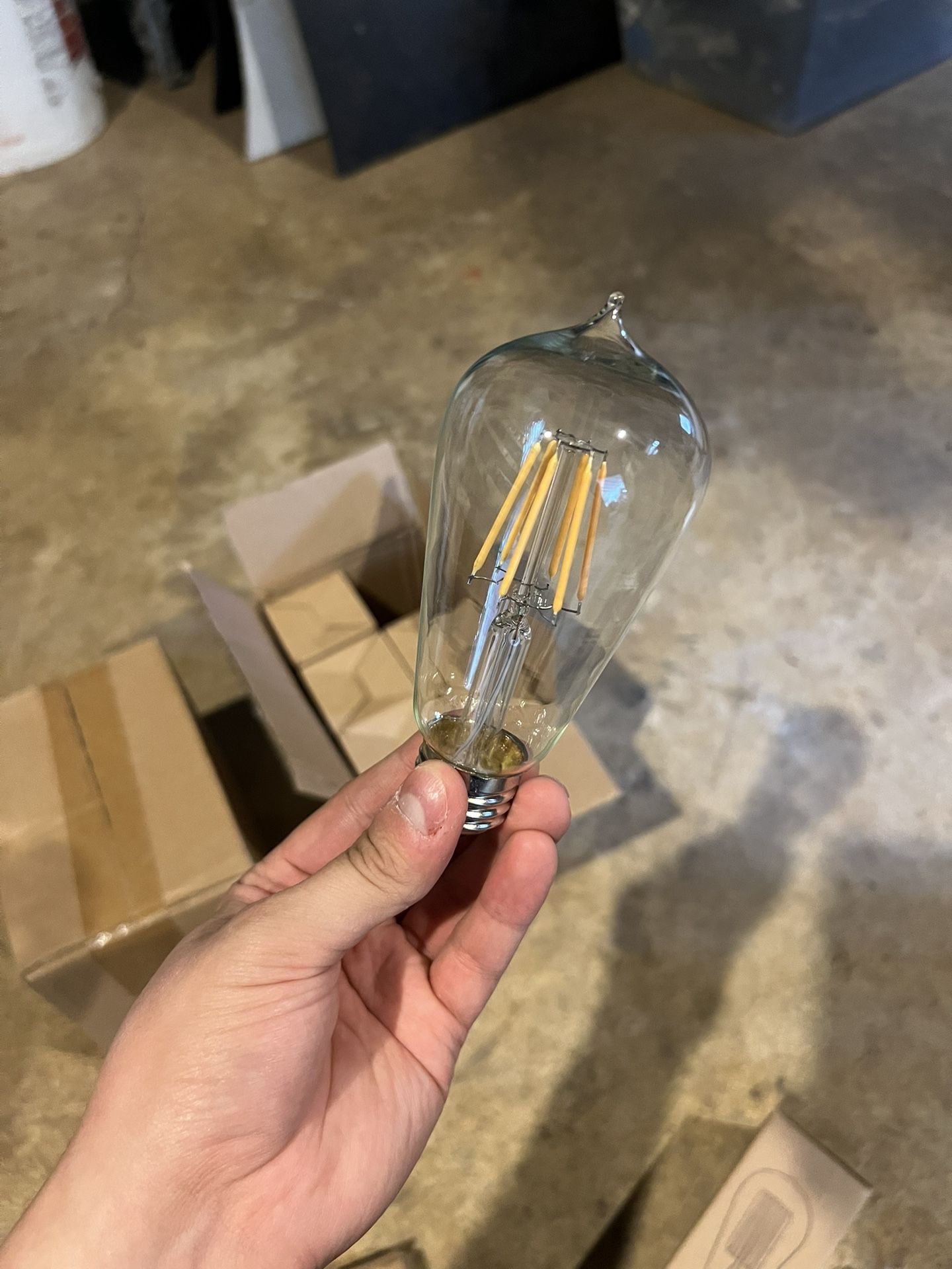 12 LED Vintage Edison Style Dimmable Bulbs