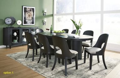 Elegant Contemporary Dining Buffet Server with Functional Storage & Refined Wood Finish