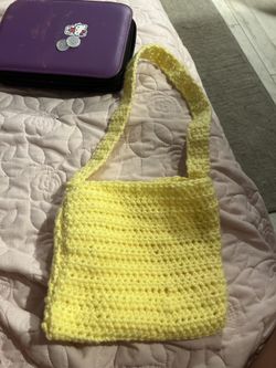 Handmade Crochet Small Tote