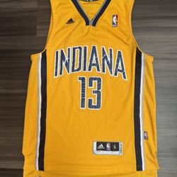 Adidas Indiana Pacers Paul George #13 NBA Stitched Basketball Jersey Men’s Small