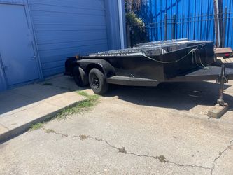 Trailer usada normal 6/6 x12 con placas  20026.
