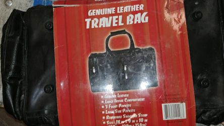 Leather Travel Bag 7.00