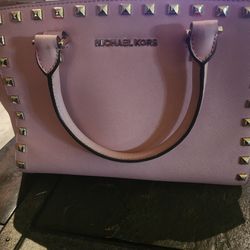 Michael Kors Studded Satchel