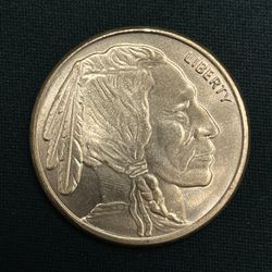 1 Ounce 999 Copper Round