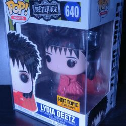 Hot Topic Exclusive Funko Pop Lydia Deetz Figure