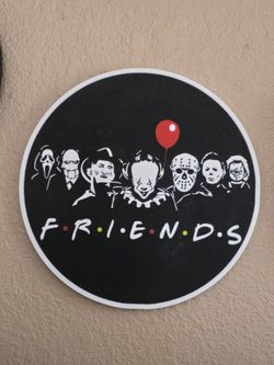 Halloween Decor Friends 