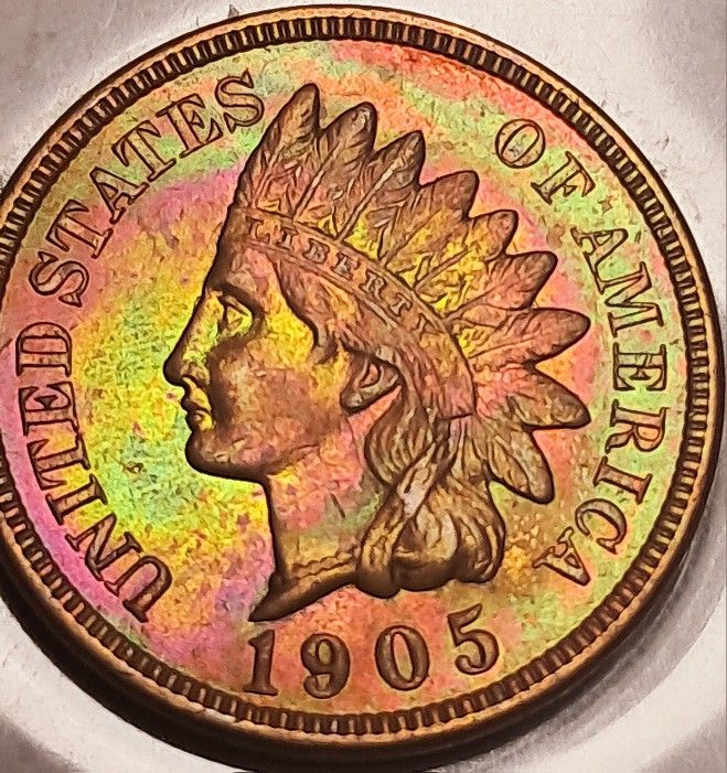 1905 Indian Head Cent DDR-002 SNOW-002
