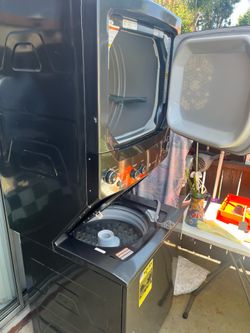 GE washer and dryer