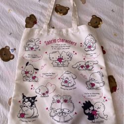 official Sanrio Tote Bag 
