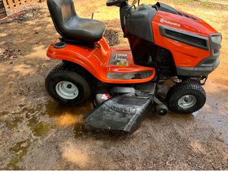 Husqvarna riding lawnmower