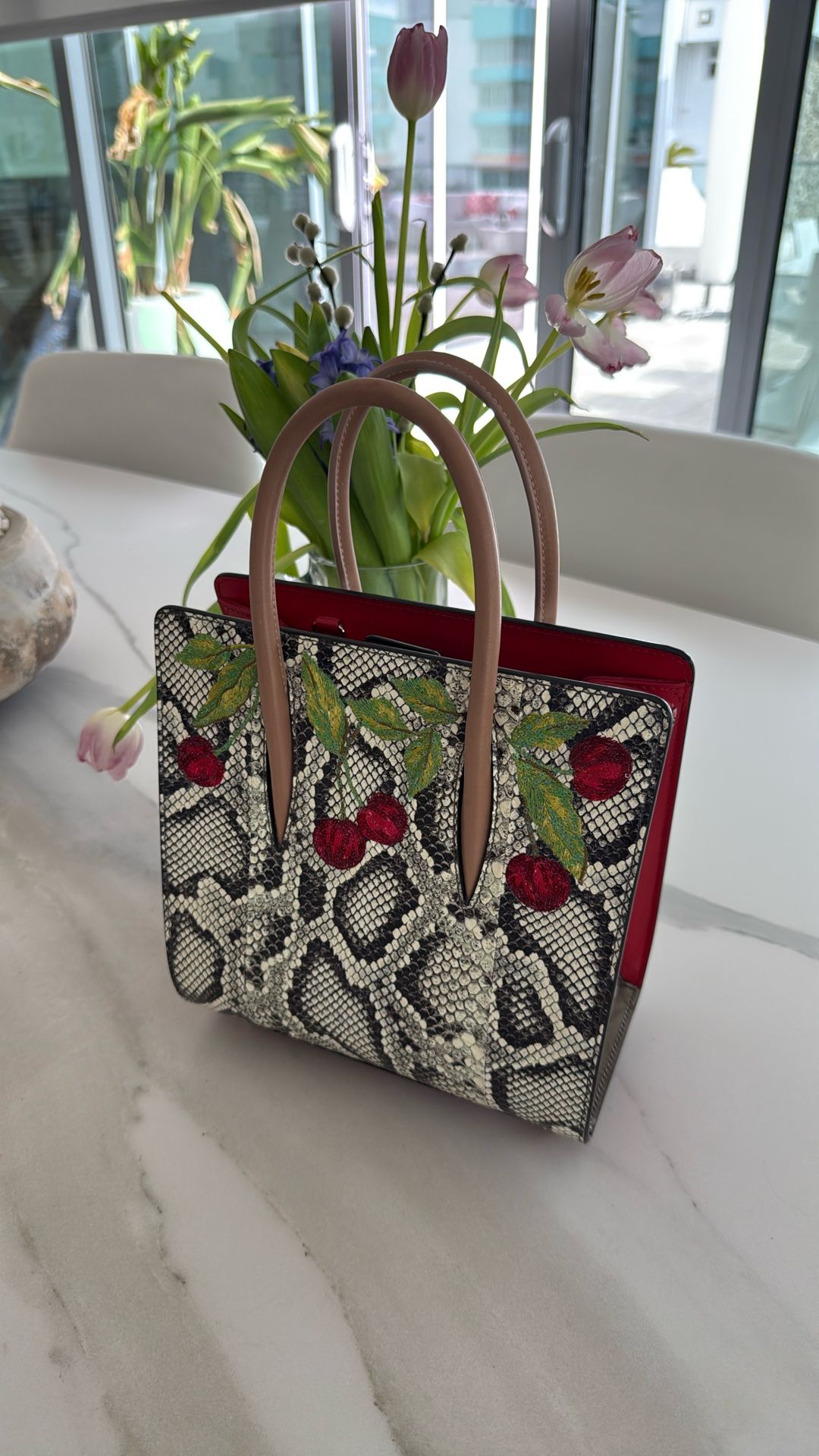 Christian Louboutin Paloma Small Top Handle Bag