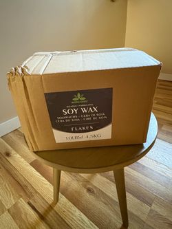 10 lbs soy wax, brand new!
