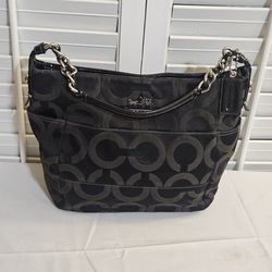 Coach Luxury Tote Black Handbag