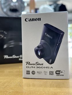 Canon Camera PowerShot ELPH 360 HS A Brand New