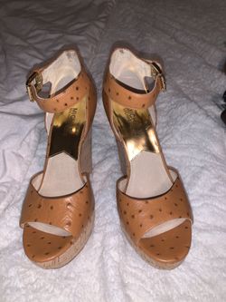 Michael Kors Leather Heel