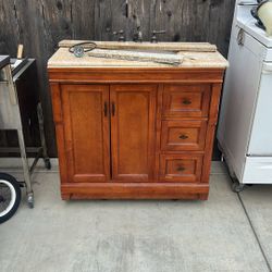 Vanity And Stove