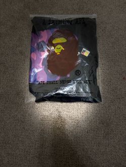 Bape purple camo