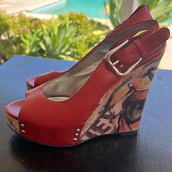 Red high heels