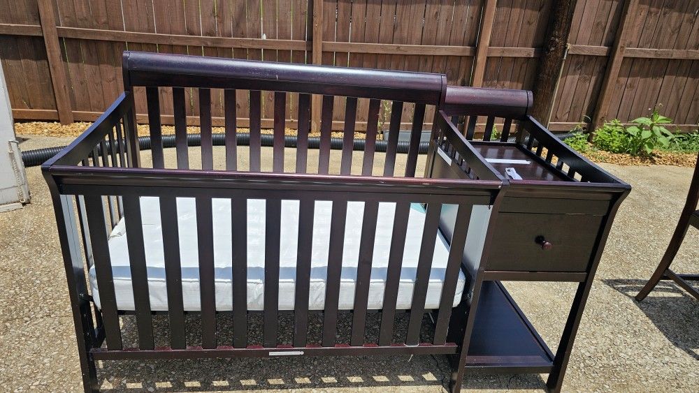 Crib With Mattress.