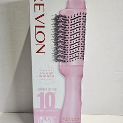 Revlon One-Step Volumizer Hair Dryer Ceramic Brush - 10th Anniversary in Pink Fizz (Limited Edition)