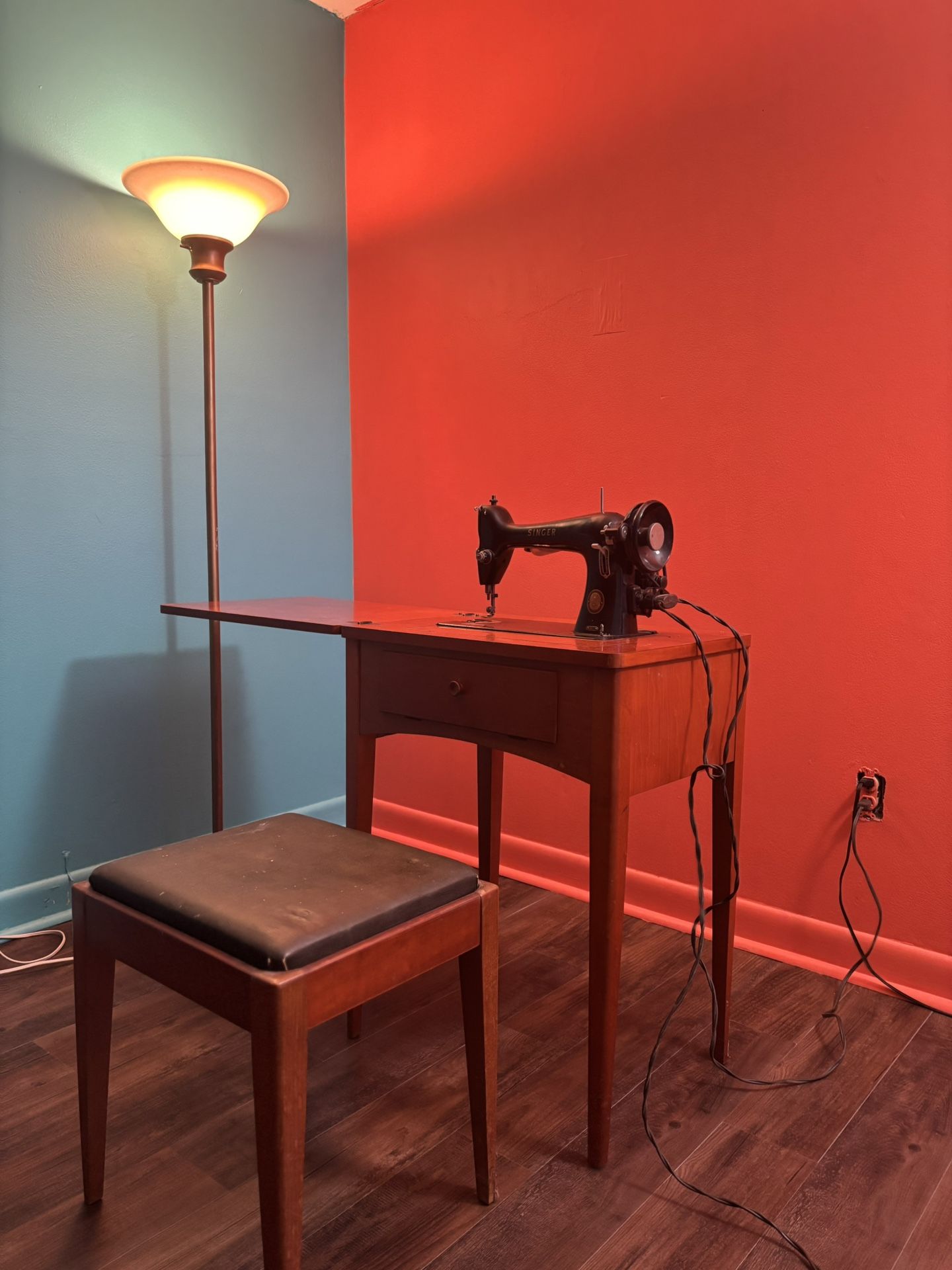 Antique Singer sewing machine