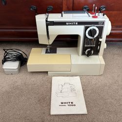 White Sewing Machine