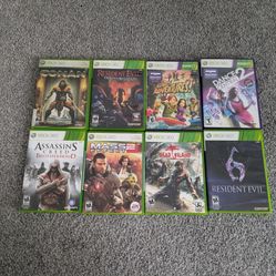 8 Xbox 360 Games