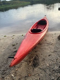 Red Sit-Inside Tandem Kayak