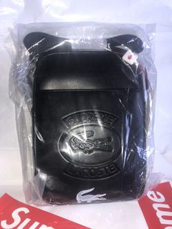 Supreme X Lacoste shoulder bag