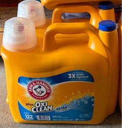 Arm & Hammer 122 Oz, 122 Loads $12 each