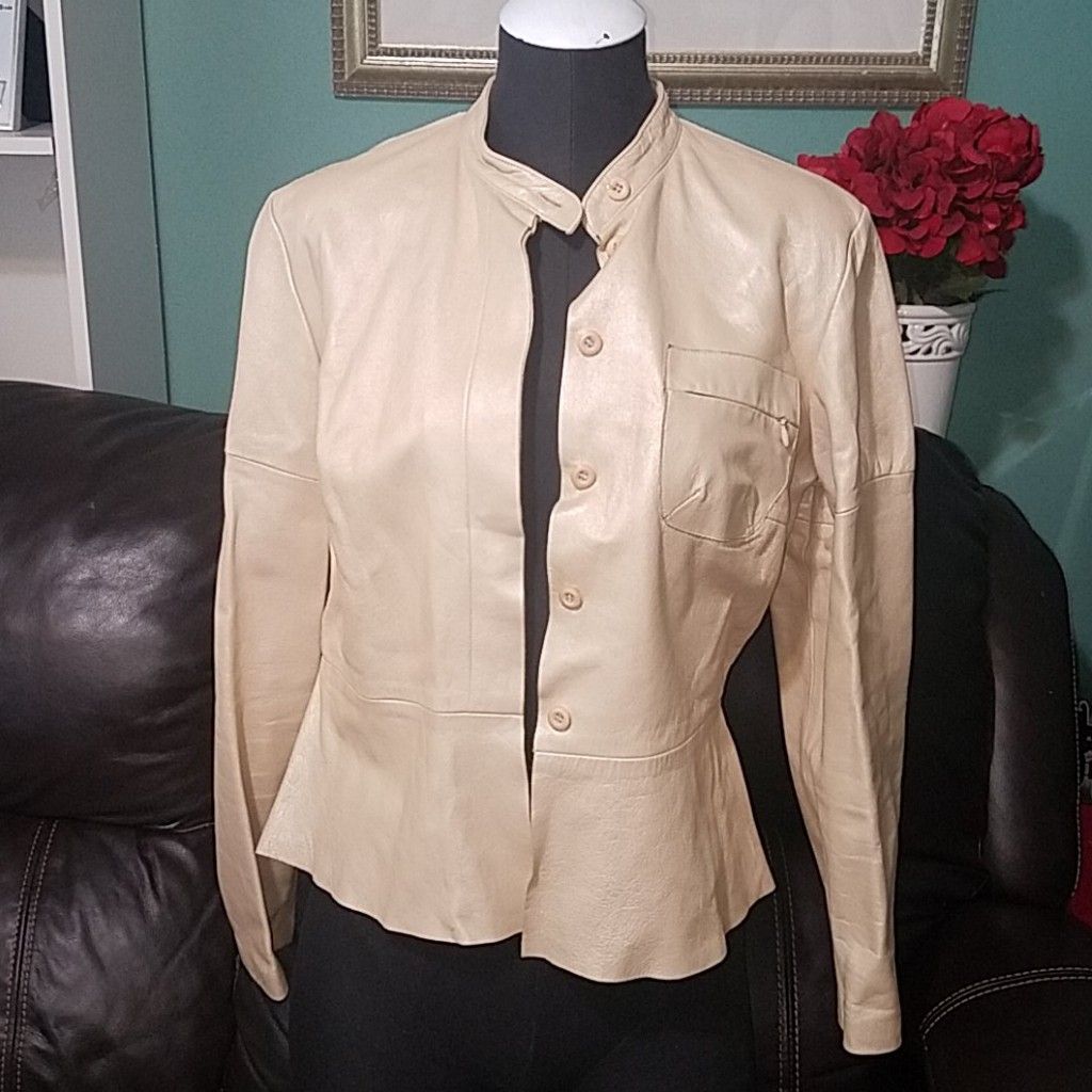 Bebe leather Jacket size L