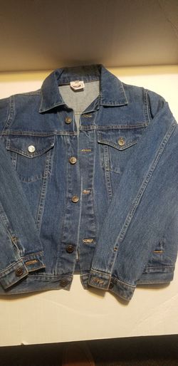 WOMEN'S CUSTOM EMBROIDERED COWBOYS DENIUM JEAN JACKET SZ.6