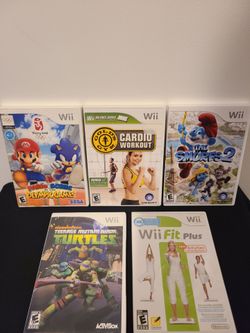 5 Nintendo Wii Games