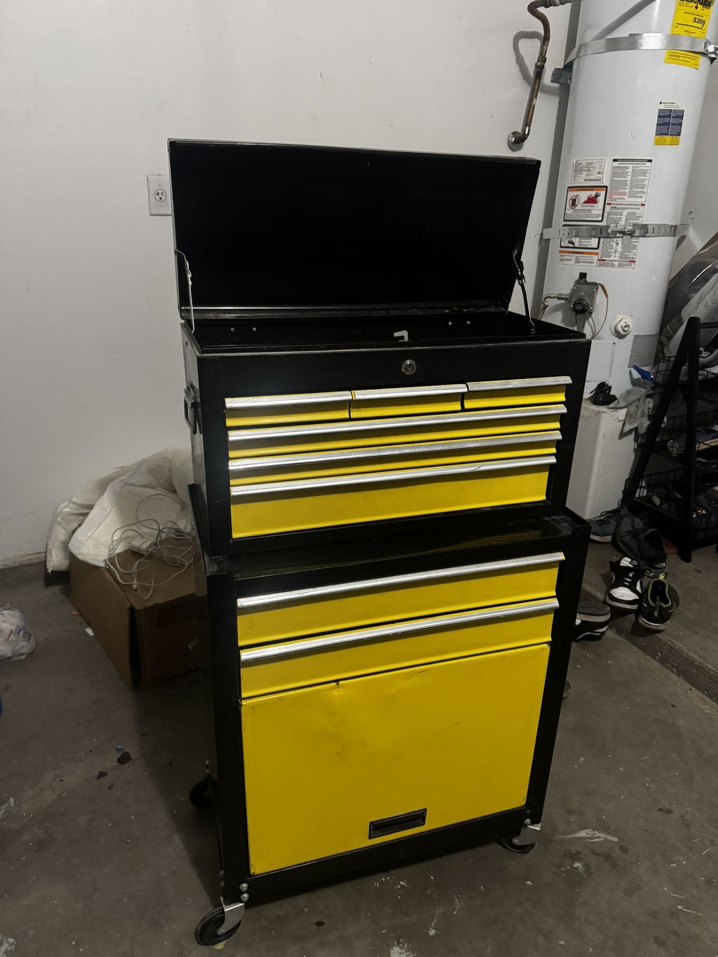 Stanley Tool Box Chest Cabinet Roller Set