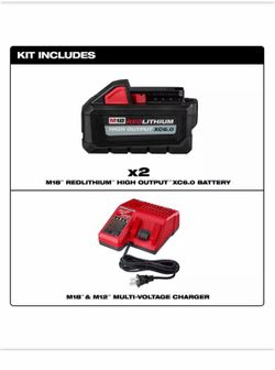Milwaukee 48-59-1862S battery kit