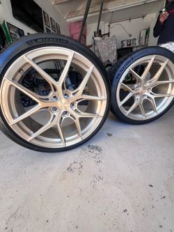 Aftermarket Wheels with Michelin Pilot Tires – Set of 4