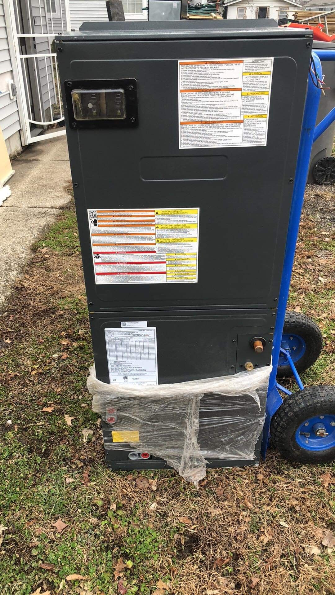 Goodman electric furnace 20kw brand new with coil AC 410A 2 and 1/2 ton