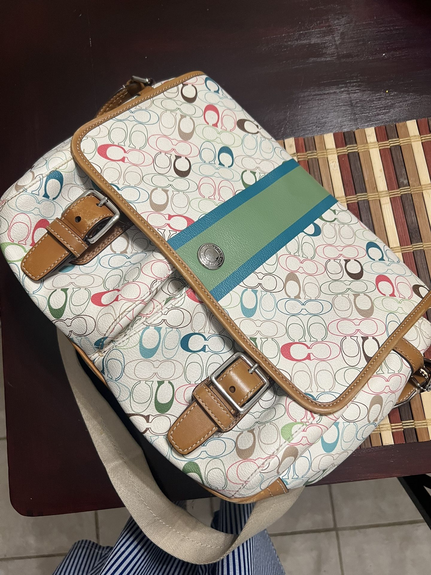 Vintage Coach Messenger Bag