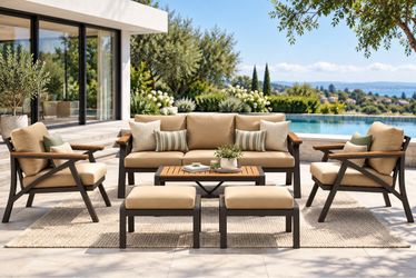 6 pcs new outdoor furniture set