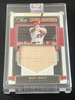 Mike Trout - Jumbo Swatches /20