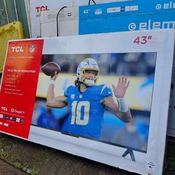 TCL 43’ smart google tv 

