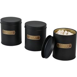 Canister set of 3 for the kitchen