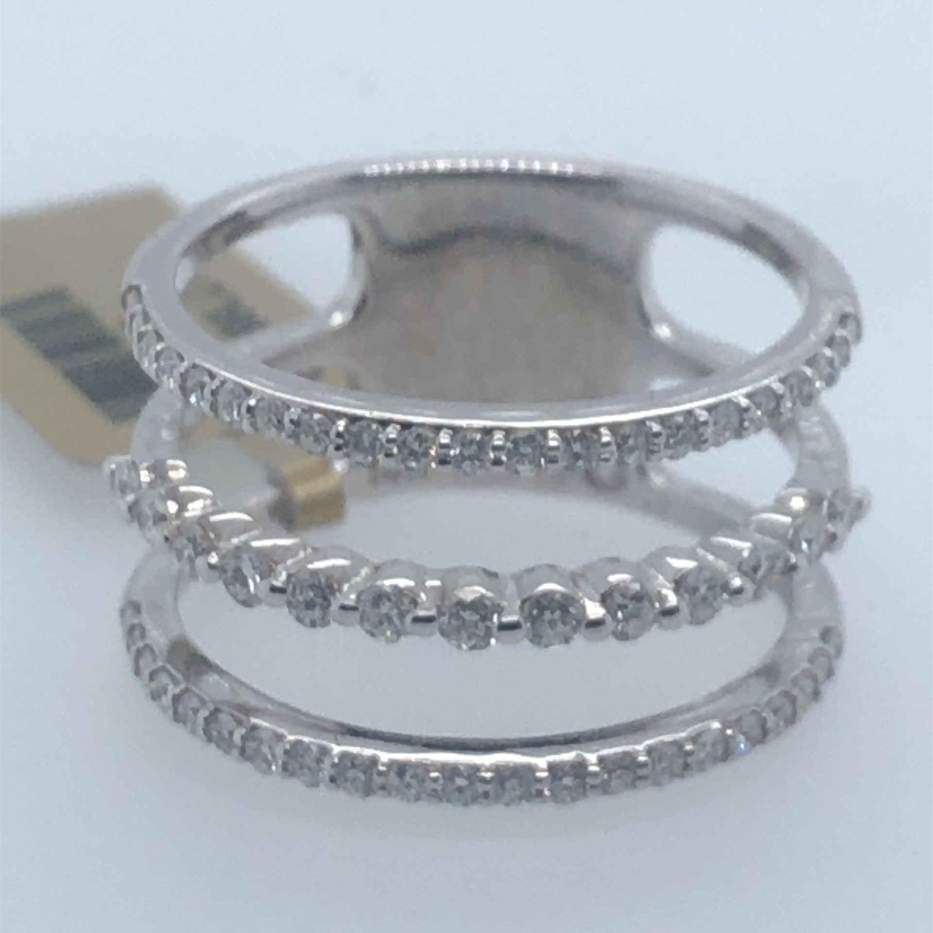 14kt 3-band Diamond Ring