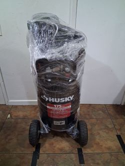 Husky 30 Gallon Air Compressor 175 Psi 120v"NEVER USED" It's Available