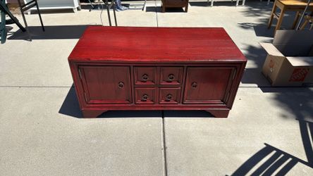 Red hutch